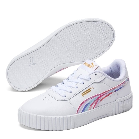 Puma Shoes - Puma Carina 2.0 Brushed Women's Court Sneaker size 10